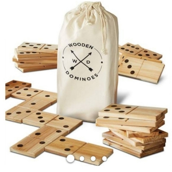 Other - Large wooden domino set